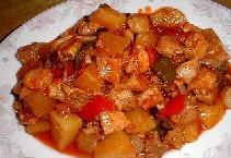 Chicken Menudo - This is a picture of Chicken Menudo.. One of my favorite chicken dishes..