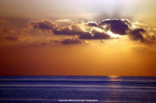 sunset  - Here is a great sunset fron cancun mexico...