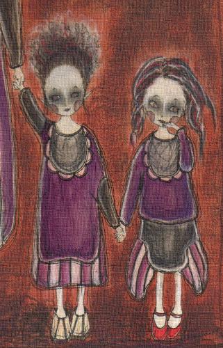 sister - me and my siste are like this, very close. We share each others problems and secrets...