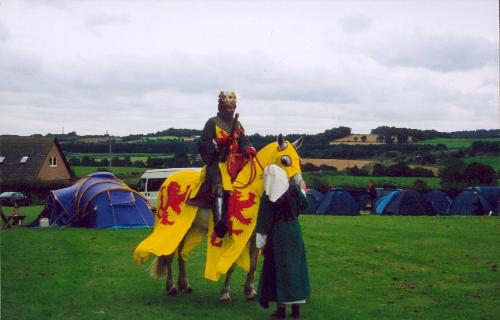 Robert the Bruce - Behind the scenes at the battle of Bannockburn re-enactment
