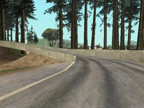 gta sanandreas in game image - image from game actually graphics are set to very low