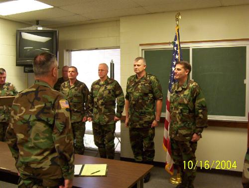 In the Army Now - Awards Ceramony