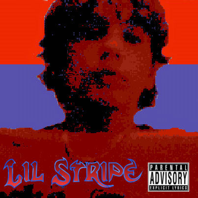 Beginning of my mixtape cover - This is the cover of my new un released mixtape. The name's Lil' Stripe. You can add me on MySpace. http://www.myspace.com/i_rock_nike_sbs