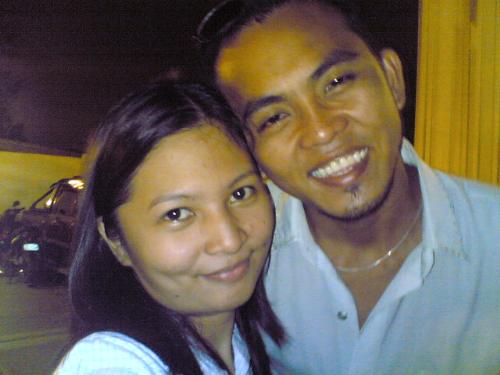 My Sister and my Brother-In-Law - That's my cutie sister Mary Pearl with her husband Mecmec, they were married last January of this year and are expecting a cute angel within the year too. Gosh! I have another adorable niece (or would it be a nephew?) coming!