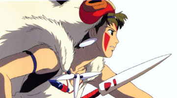 Mononoke Hime - A picture of the 'Mononoke Hime' movie, the first time i saw it was on the theater on a big big screen and a good audio, was awesome. Its one of the best animes ever done.