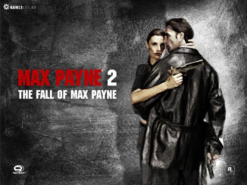 Max Payne 2 - A picture of the Max Payne 2, The fall of Max Payne. Shows Mona Sax at the arms of Max Payne.
