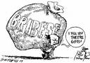 bribery - corruption and bribery are they correct