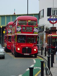 london - public bus