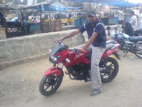 pulsar 200cc -  The photo will contain pulsar200cc with extra milage & pickup