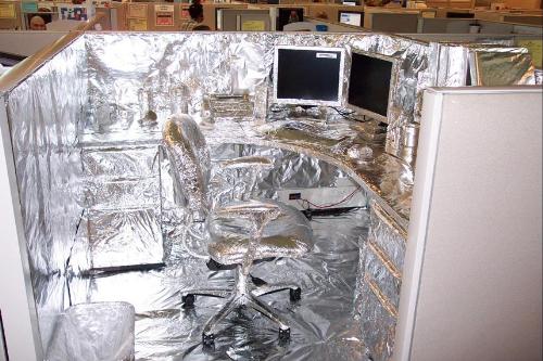 Office Prank - This took a lot of time and thought but is hilarious!