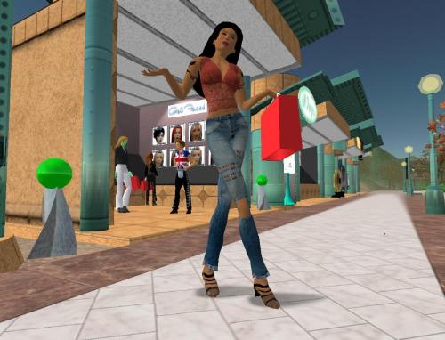 Second Life - This is my favourite game !