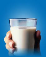 a glass of milk in the morning! - drinking milk early in the morning!