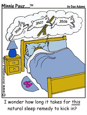 insomnia sheeps - counting sheeps helps you sleep. lol.