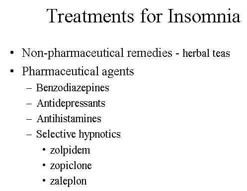 treatment insomnia - treatment for insomnia. medications or nonpharmacological treatment. either way, it still doesn't work sometimes.