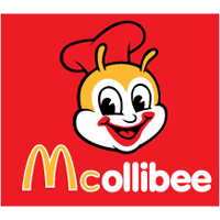 jollibee - is this jollibee or mcdonald's? a spoof image of both.
