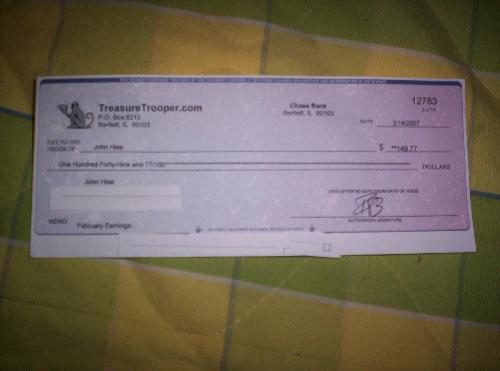 TTcheck - My check from TT