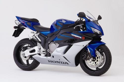 Honda CBRR 600 cc 2005 - road runner blue-white strips