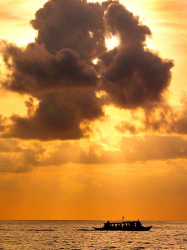 boracay sunset - boracay sunset. this shot was taken by my friend last summer. :)