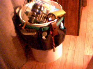 72 hour kit  - This is one of our 72 hour kits in a bucket