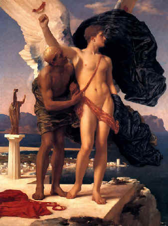 Dedalus and Icarus - A picture of Dedalus and Icarus