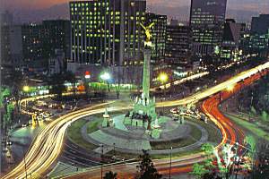 mexico - city at night