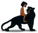 Jungle book - Mowgly with Bagiraa