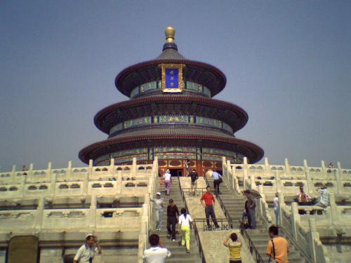Temple of Heaven park in Beijing - TianTan or Temple of Heaven in Beijing