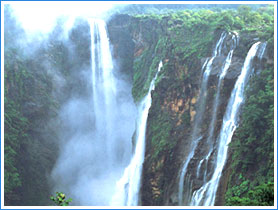 Jog Falls in Shimoga District - The Famous Jog Falls of Karnataka in Shimoga District