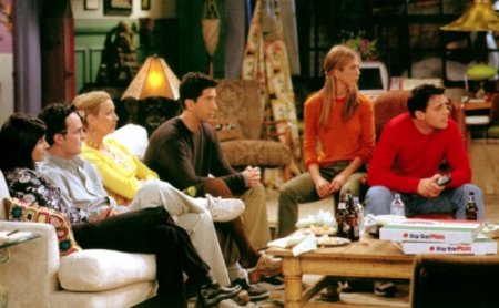 Friends - The one in which Joey's acting part get cuts off.he brings his nana to watch it.good one.