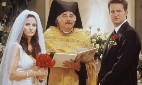friends - the one in which monica and chandeler get married