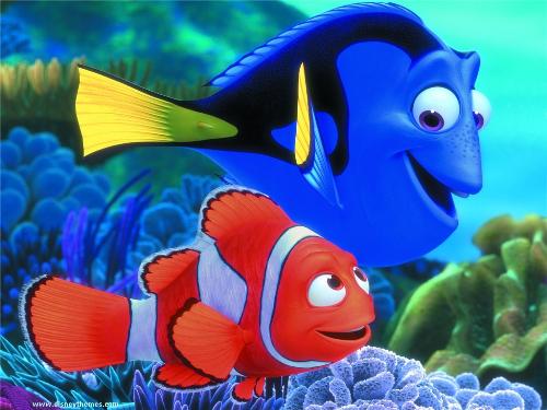 Finding Nemo - Bright colors
