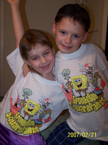 Jarod and Teresa - These are my kids. They are 9 and 6 years old.