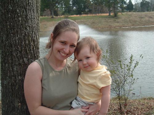 Cyndi and Sena - This is me and my beautiful daughter having a nice day at the park