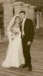 wedding photo - image of wedding couple