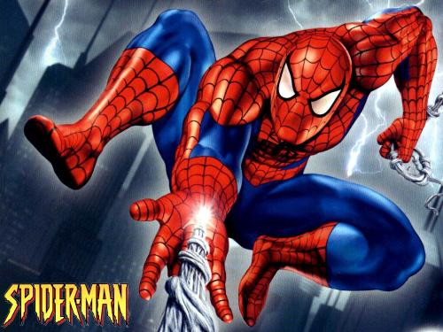 super heroes - spiderman, up to saving the world