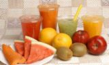 fruits and juices - what a nutritious fruits and drink this summer! let's enjoy the heat of the sun while having them!
