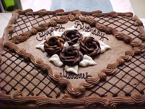 Chocolate Birthday Cake - never too old to celebrate!