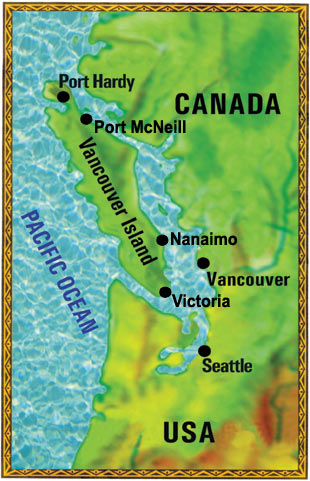Map - West Coast
