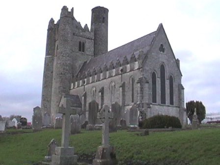 Clonmacnoise - Ruins at Clonmacnoise.