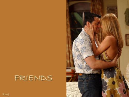Friends - This is Rachel and Joey in Barbados where they ultimatly hook up and start their own relationship