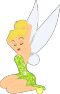 disney - disney's tinkerbell playing pretty