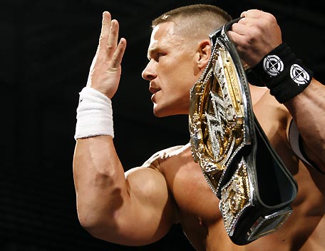 john cena - cena 'you cant see me' one of the most toughest wresteller in the history of wwe....