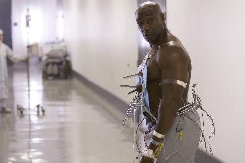 The Island - Black Man in Clones Center.