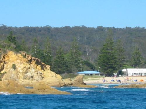 A beach - A family photo of a beach on the south coast of NSW Australia.