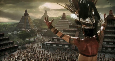 Apocolypto, wonderful graphics, great action - a wonderful graphical scene from apocolypto - mel gibson's action hollywood genre