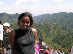 Me at the great wall of china at one of the highes - An awesome experience. Dont miss it if you get a chance