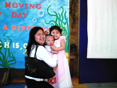tita mav, kykko and achi tyler - at tyler's graduation
