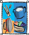 Laundry - Do you feel as if there is no end to the mountain of laundry that you have to do? Do you feel as if you are the laundrymaid to your family?