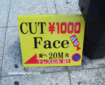 cut face - how can you cut face?