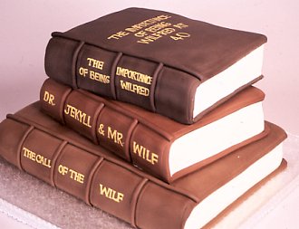 cakes - akes in form of books